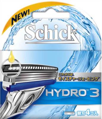 Сменные лезвия Schick Hydro 3 (4 шт)