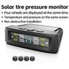 Solar/USB Powered Tire Pressure Monitoring System Wireless Tire Pressure Sensors Truck Monitoring