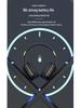 Новые беспроводные Bluetooth-наушники H6 с атмосферной подсветкой и мощными басами, складной и выдвижной дизайн