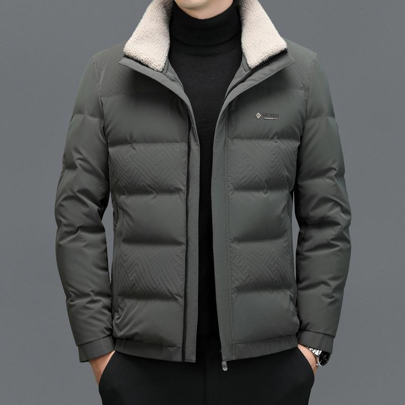 Winter Thickened Down Jacket Men's New Casual Short Warm Men's Jacket
