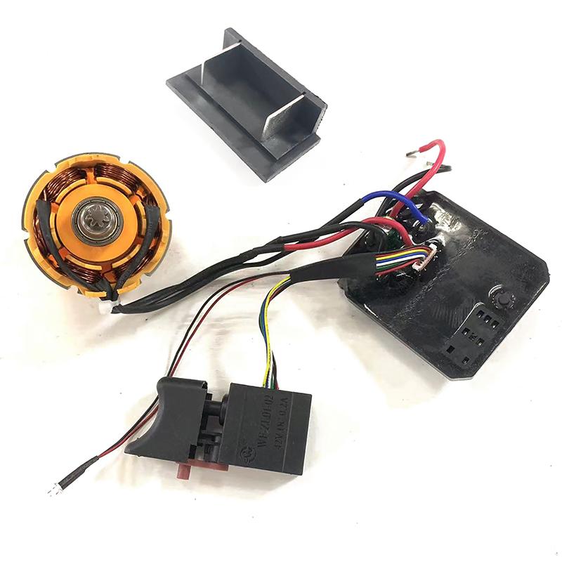 Подходит для Dayi 2106/161/169 Бесщеточный электрический привод гайковерта Бессенсорная сборка Угловая шлифовальная машина Аксессуары Переключатель платы управления двигателем