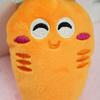 Pet Doll Bright-colored Elastic Plush Pet Squeaker Doll for Home