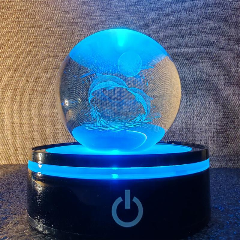 Солнечная система 3d хрустальный шар Хрустальный глобус Лазерная резка Хрустальный шар с шаровой подставкой Декоративные сферы планет Галактика Подарок на день рождения Украшения