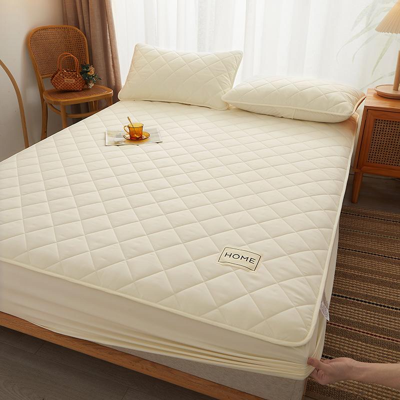 Покрывало цельное с хлопковой подкладкой, защитный чехол для матраса Simmons, утолщенный нескользящий наматрасник, пыленепроницаемое покрывало
