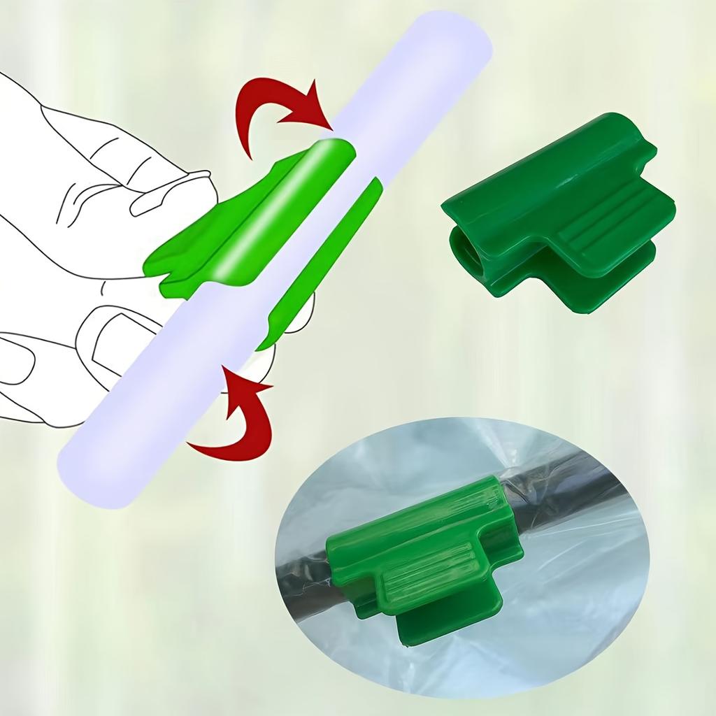 Зажим для пленки парника, шпалера для вьющихся растений, укрытие для рассады, небольшой арочный навес, зажим для бабочки