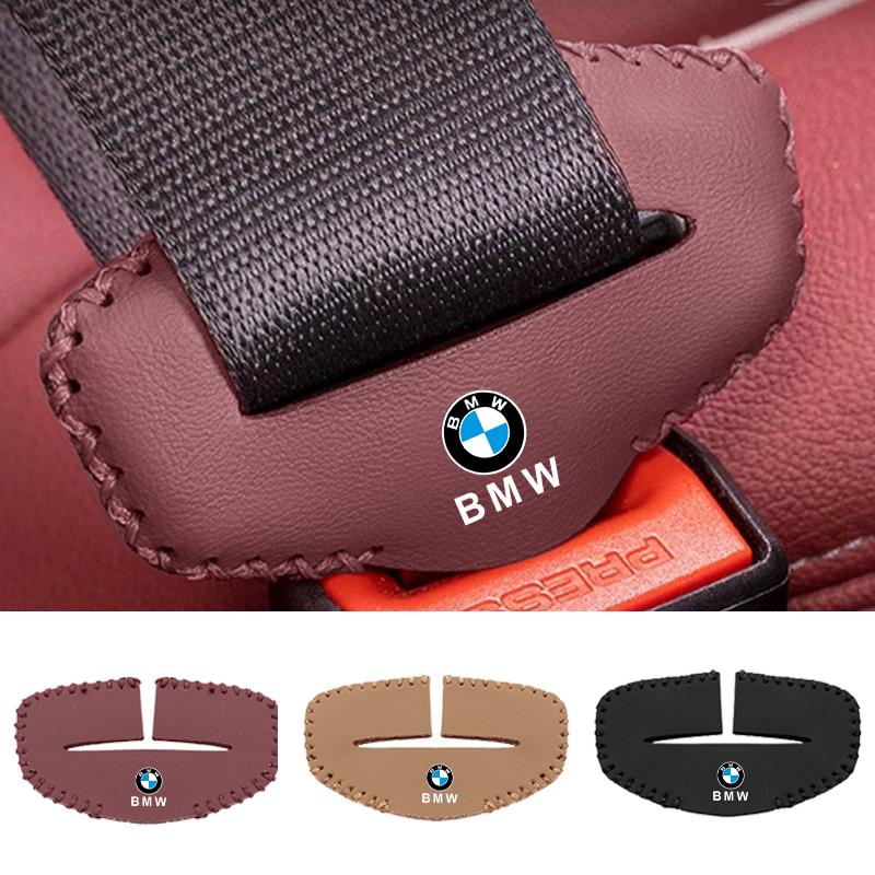 2pcs PU Car Seat Belt Buckle Cover Protector Sleeves For BMW X3 X5 X4 X6 X7 G30 G20 G32 G11 G12 F40 F30 F20 F10 F34 F07 E92 E93 UD8