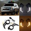 Front LED Daytime Running Lights DRL Fog Lights Turn Signals for Toyota 4runner 2014-2022