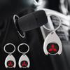 1pc Metal Car Styling Keychain Key Chain Key Rings Pendant For Mitsubishi Outlander Lancer 10 9 ASX RALLIART Eclipse L200 Pajero