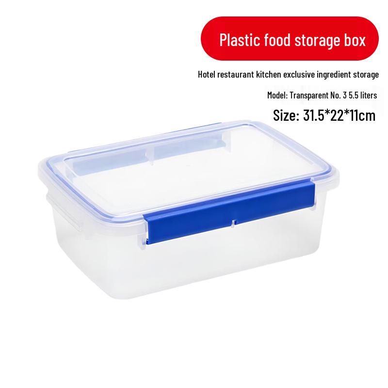 Коммерческие прозрачные пластиковые контейнеры для хранения продуктов в холодильнике