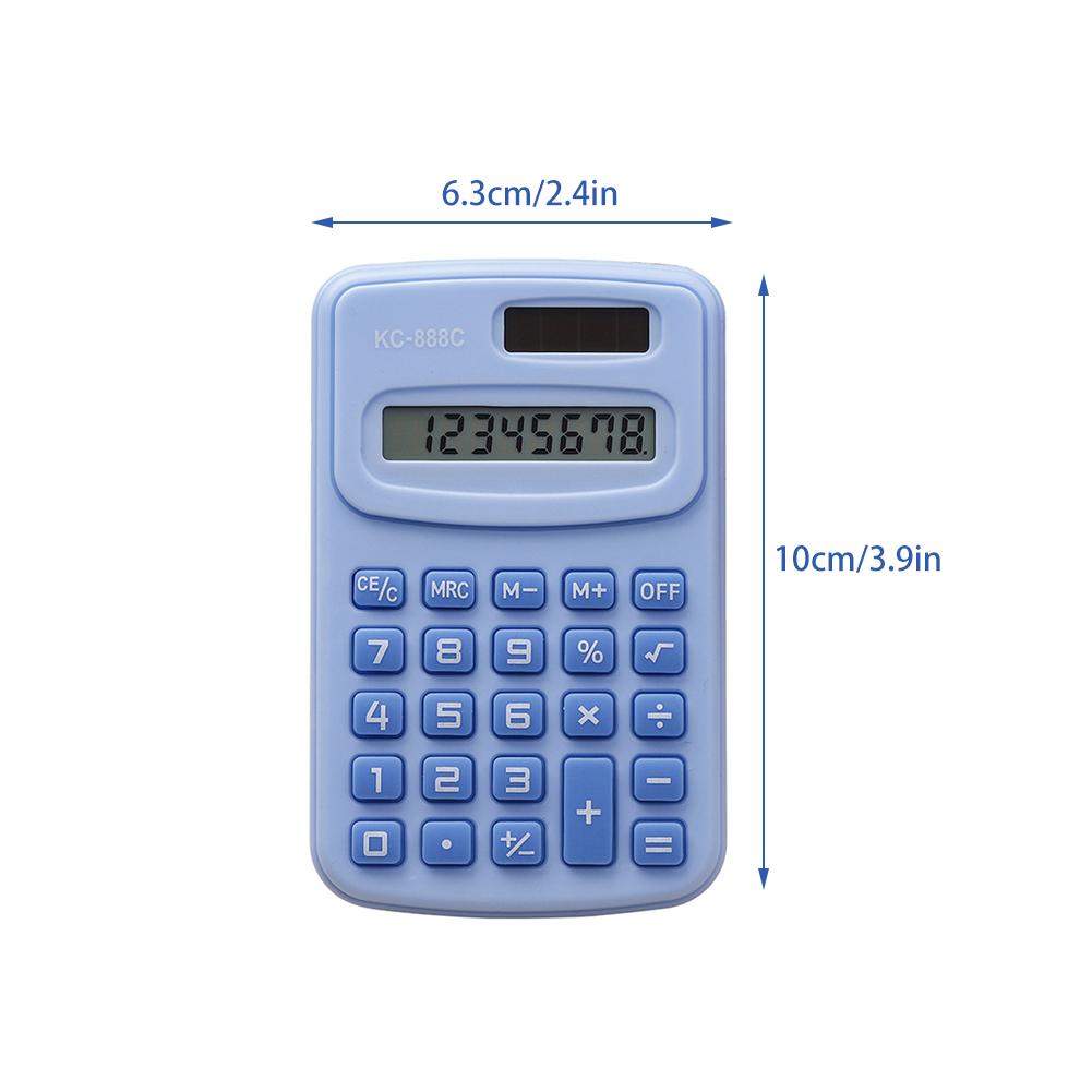 Новый Маленький Калькулятор Бесшумный Калькулятор Мини Версия Обучающий Вспомогательный Портативный Калькулятор