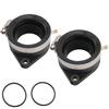 2PCS Carburetor Intake Manifold Adapter Joint Boot for Yamaha Virago 750 XV750 1981 1983