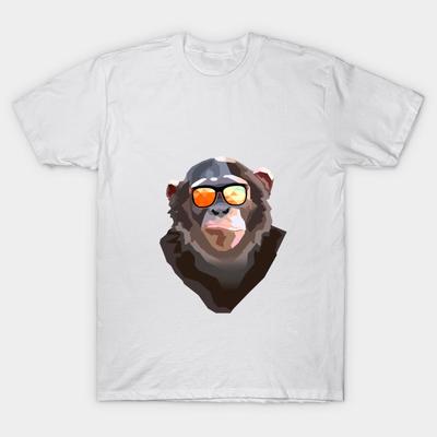Женская футболка Cool Monkey с принтом Харадзюку Кавайная футболка Летняя футболка с коротким рукавом Женская футболка Топ