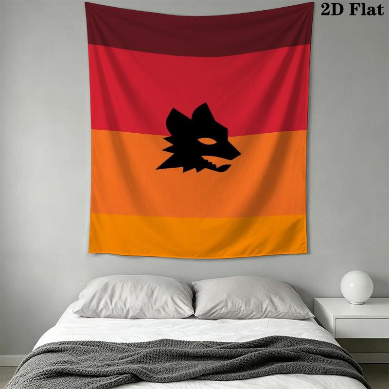 A.S Roma Wall Tapestry Aesthetic Wall Hanging Printed Fabric Blanket Decorative Tapestries for Bedroom Living Room Home Decor