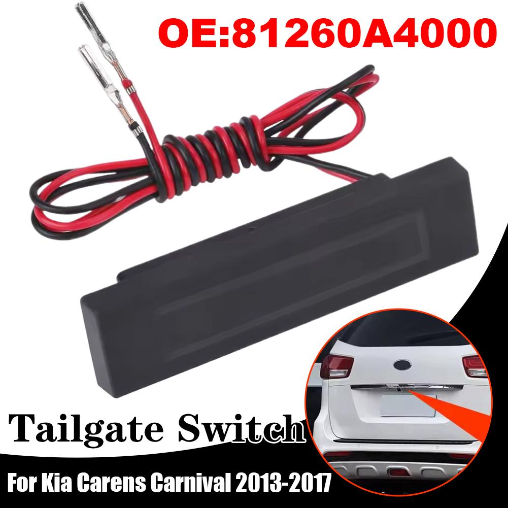 1 шт. Замок задней двери Кнопка открытия багажника ABS 81260A4000 Переключатель задней двери для KIA Carens Carnival 2013-2017 Re Y1U1