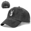 Cute Komi San Amazed Active Unisex Women Baseball Caps Unisexga Anime Distressed Denim Washed Hats Cap Adjustable Fit Snapback Cap