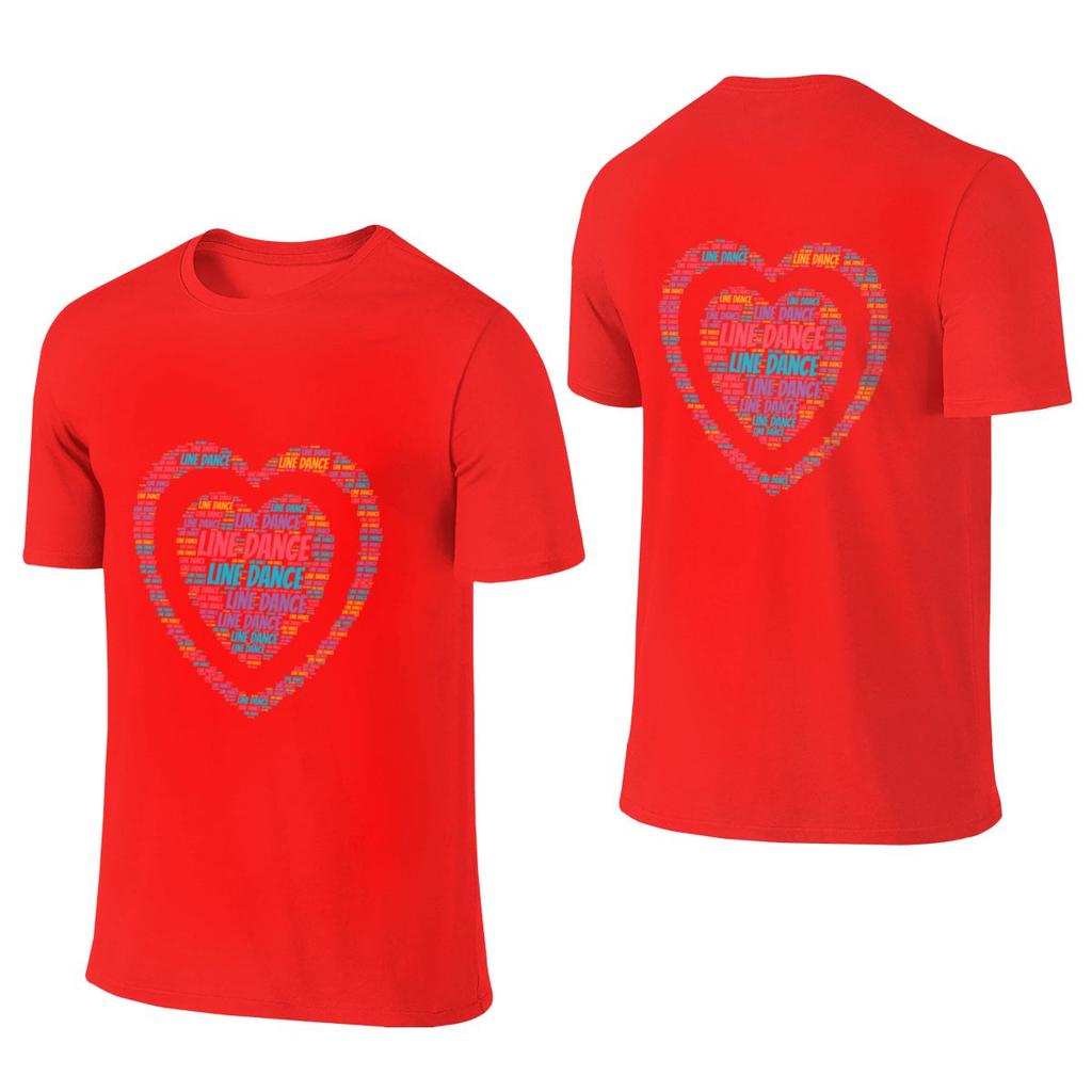 Line Dance Western Dance Dancing Logo Tshirt Campus Style Reversible Tshirt Versatile Outdoor Antipilling Unisexs Tshirts