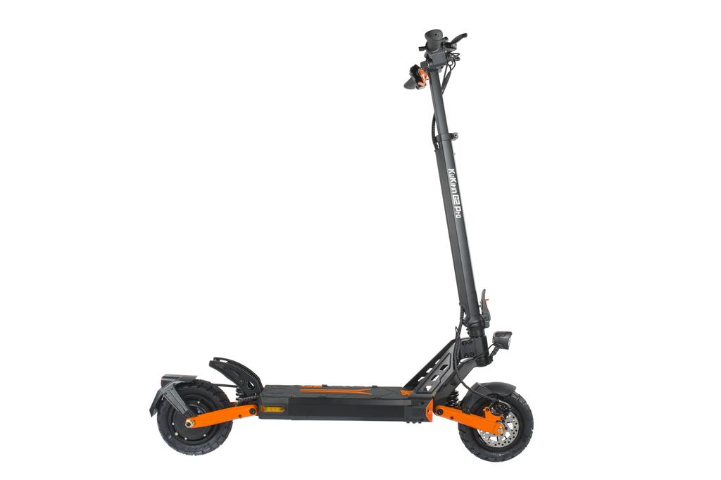 KuKirin G2 Pro Foldable Electric Scooter 600W Rear Motor 48V 15.6Ah Battery 45km/h Speed 58km Range LED Display Lights