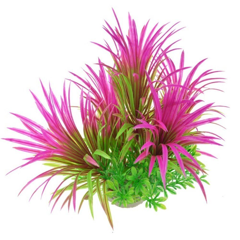 Аквариумные Растения Украшение Пластиковые Искусственные Цветы Морские Водоросли Имитация Водных Растений Украшения Для Аквариума