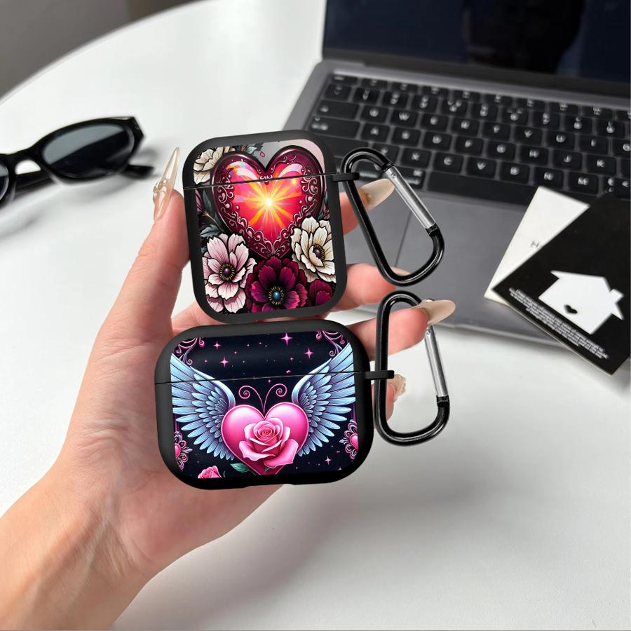 Розовые Цветы Чехол Для Airpods Pro3 Pro Pro2 2 3 4 1 Чехлы Для Наушников Обложка