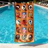 Дизайн пляжного полотенца с принтом NFL, Мягкое, Легкое. для дома, ванной, спа, бассейна, йоги, серфинга, кемпинга, подарок семье, другу