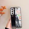 Чехол для телефона Street Art Banksy Graffiti для Samsung S24 FE Galaxy S22 Ultra S25 Edge S21 S23 FE S20 Plus Защитная накладка Рамка Прозрачный S