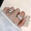 Korean-Style Exquisite Open Stacking Rings for Women: Versatile, High-End Design