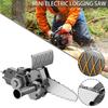 4/6Inch Cordless Electric Chain Saw Small Handheld Mini Saw Wireless Lithium Battery Chainsaw Outdoor Logging Orchard Electric Prun Drill Converter