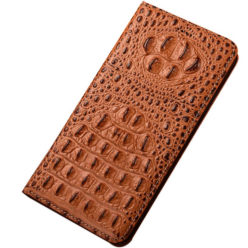 Кожаный чехол-книжка для Samsung A25 5G с задней панелью из крокодиловой кожи для защиты от падений — подходит для моделей Samsung A15 и A05S.
