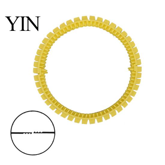 Self Groomer Cat for Cardboard Boxes, DIY Grooming Brush Tunnel Toy Ring, Hands-Free Massage Comb House Door Hole Hair Reduction