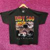 Гонки Indycar Чемпион Indy 500 Рик Мирс 1991 Год Победа Графическая футболка Большая унисекс футболка