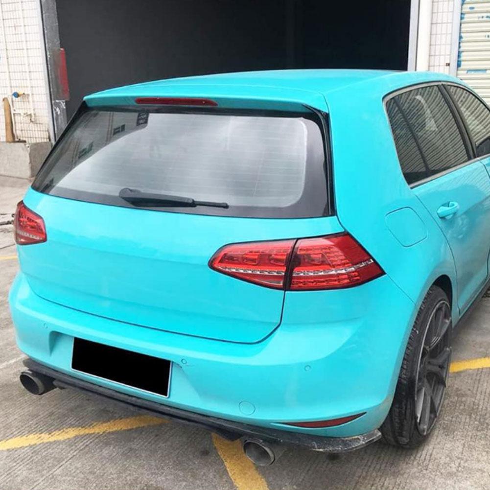 1 пара спойлеров на крышу багажника, заднее крыло, замена для Golf 7 MK7 2014-2018, авто, спойлер на заднее окно, боковые накладки на крылья