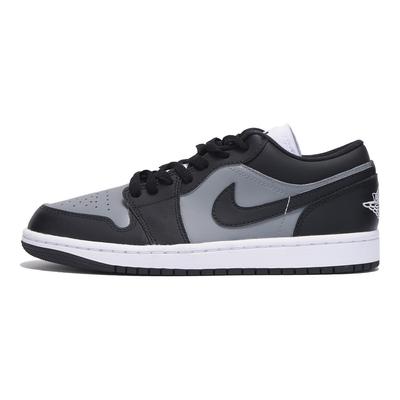 Air Jordan 1 Нескользящее Покрытие Низкий Верх Винтажные Баскетбольные Кроссовки Женские Черный Серый DC0774-101(Команда59-)