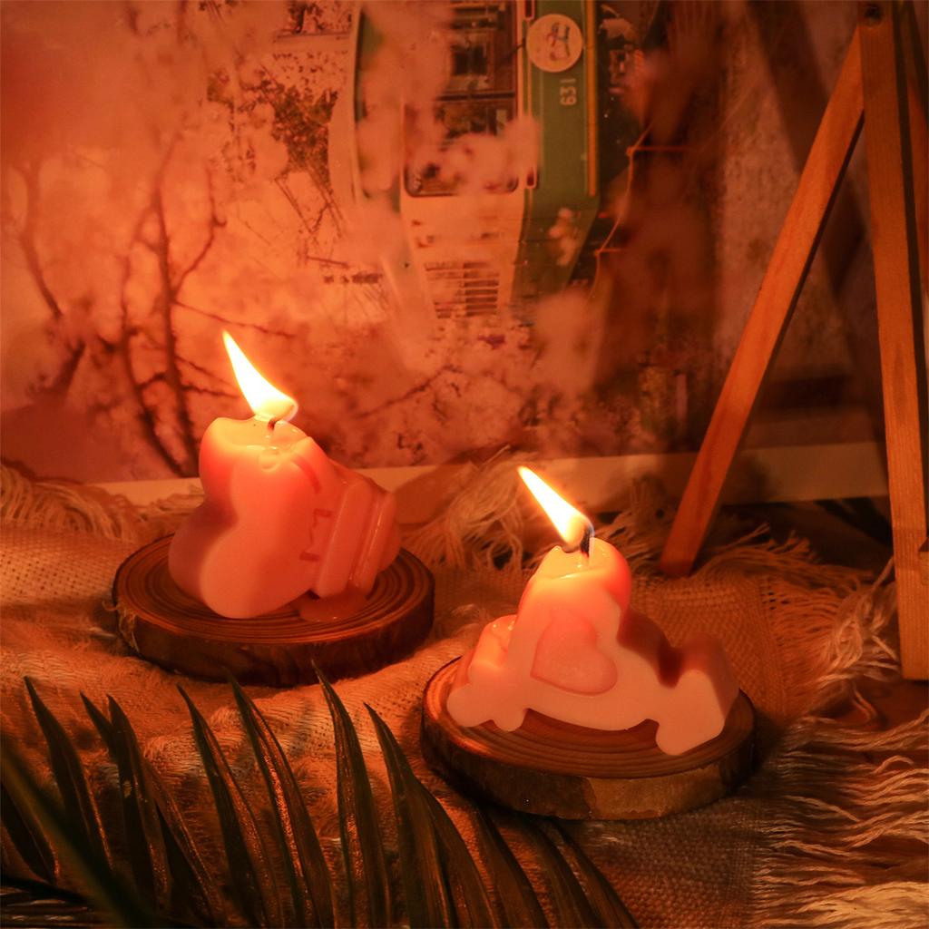 Different Heart Silicone Molds Epoxy Resin Mold DIY Scented Candle Mold Table Ornament Making Tool for Making Craft