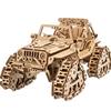 Ugears 4WD Tracked Vehicle 70204 Wooden Puzzle Craft Model No Glue Tools Required Car Adults Children Off-Road