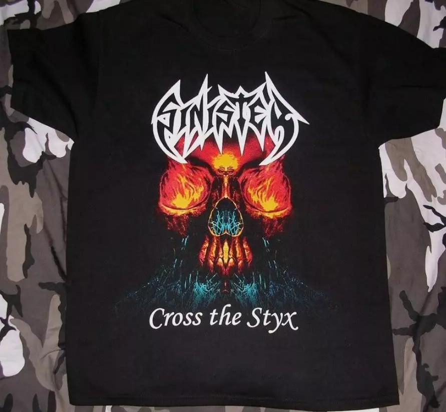 Vtg Sinister Band Cross The Styx T-shirt size S-5XL Unisex T-Shirt