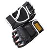 Прочные перчатки с открытыми пальцами для бокса, тренировок, Санда, боевых соревнований, работы с мешком, черные #1