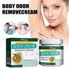 Body care cream cleans body sweat armpit odor light fragrance refreshing flow