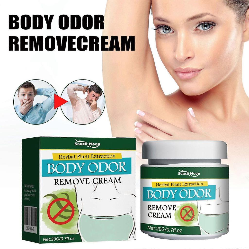 Body care cream cleans body sweat armpit odor light fragrance refreshing flow