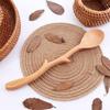 Natural Wood Flatware Tableware Mixing Kitchen Utensil Wooden Spoon Soup Spoon Stirring Spoon