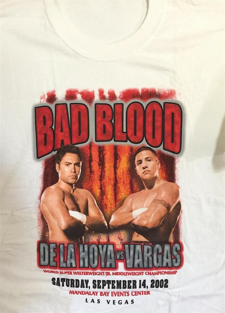 Rare Oscar de la Hoya vs Fernando Vargas Boxing Fight T-Shirt NG1010 Unisex T-Shirt