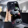 Новый черный чехол для телефона с рисунком игровой консоли для iPhone 14/15/16/17 Pro Max
