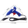 20W EU Plug Melt Glue Industrial Mini Guns Thermo Electric Heat Temperature Tool 7mm Sticks