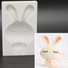 1 шт. силиконовая форма для торта в форме кролика, кухонная форма для выпечки шоколада, кондитерских изделий, конфет, мыла, помадки
