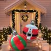 DIY Inflatable Ball PVC XMAS Balloon Gift Courtyard Balloon  Christmas