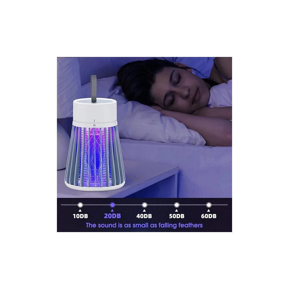 Electric Mosquitoes Zapper Bug Zapper Mosquito Fly Killer Indoor Light with Hanging Loop Electric Killing Lamp