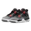 Air Jordan 4 Retro для школьников 'Infrared' (унисекс) Детские баскетбольные кроссовки темно-серый / Инфракрасный 23 / Черный / Цементно-серый 408452 061