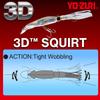 YO-ZURI 3D Squat F 190mm CPRB Trolling Lure, Weight 42g, R1166-CPRB-Red Brown