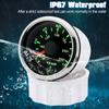 7 Colors Backlight Water Temp Gauge Fuel/Water Level Gauge Oil Press 52mm Gauge For Marine Boat Car Truck Auto Parts 12V 24V
