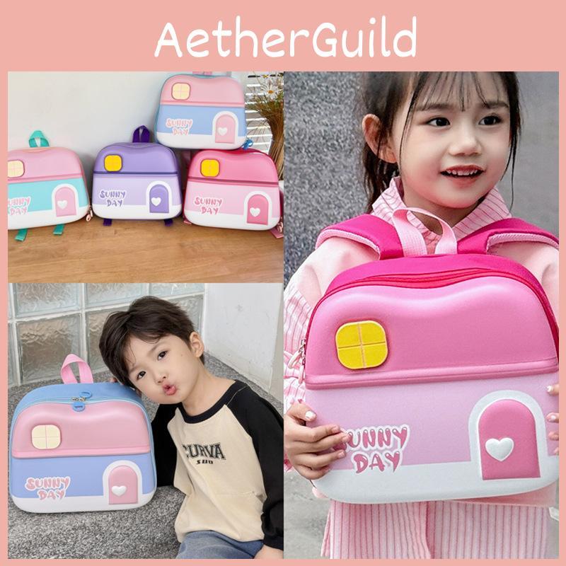 Детский рюкзак конфетного цвета из ткани Оксфорд для использования в детском саду