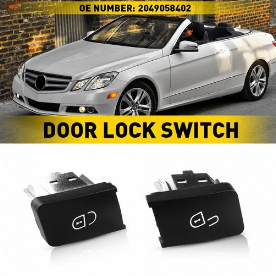Кнопка переключателя замка двери передняя для Mercedes Benz леворульный 2008-18 W204 W212